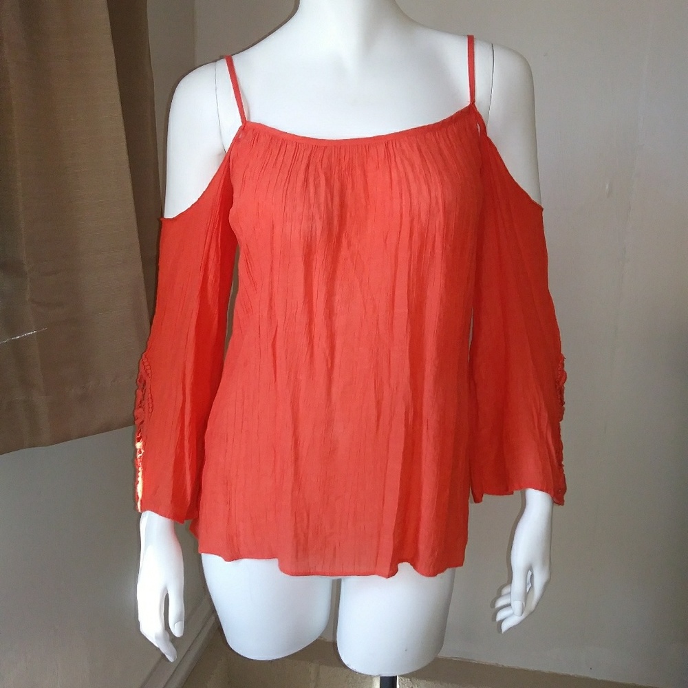 Orange-Red Top